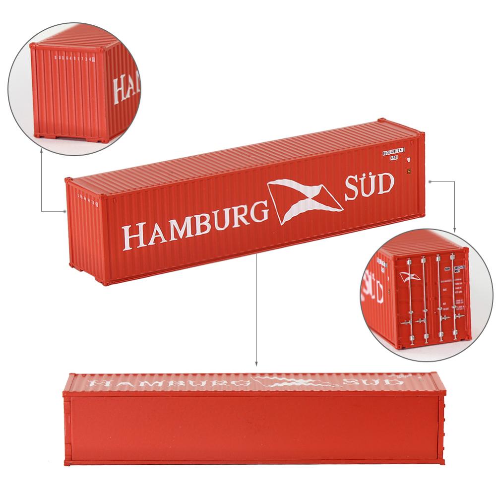 1pc 40ft Containers Container Freight Car N Scale Model Trains lot C15008 Railway Modeling: HAMBURG SUD