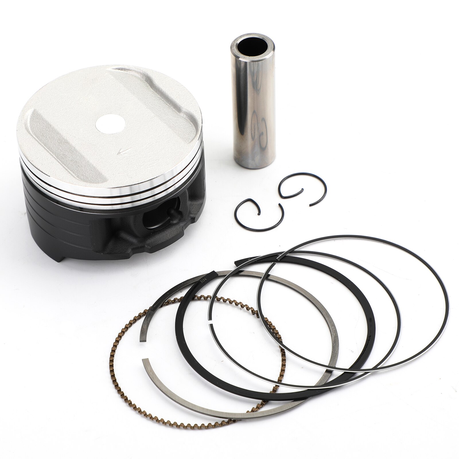 Artudatech Piston Rings Pin Kit Bore 73mm 73.25mm 73.5mm 73.75mm 74mm for Yamaha TT250R 93-04 TTR250 TT-R250 TTR 250