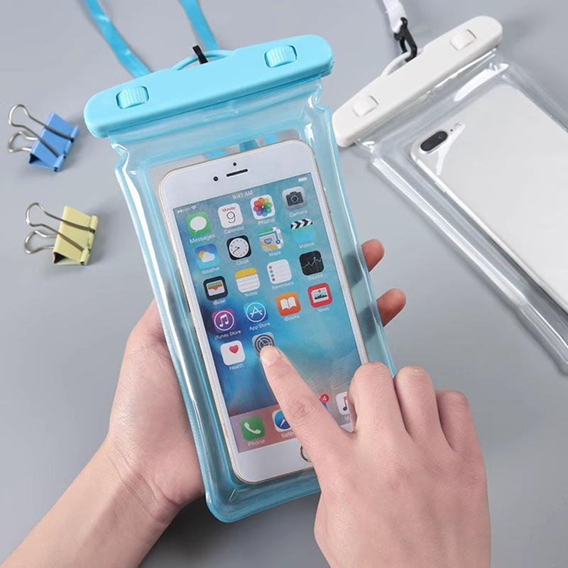 Waterproof Phone Bags Case Touch Screen Mobile Phone Cover with Lanyard Universal SmartPhone Cover Outdoor Swimming Diving 방수팩