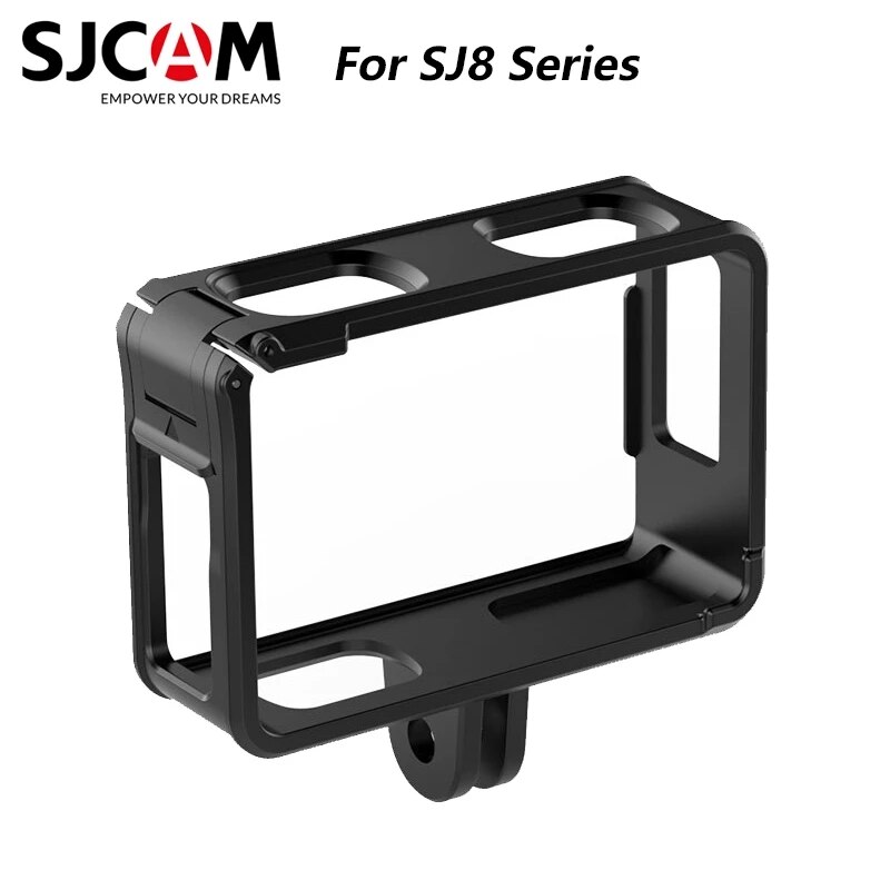 SJCAM SJ8 supporto per telaio supporto per gabbia custodia in spugna parabrezza per SJCAM SJ8 Air SJ8 Plus SJ8 Pro Action Camera accessori