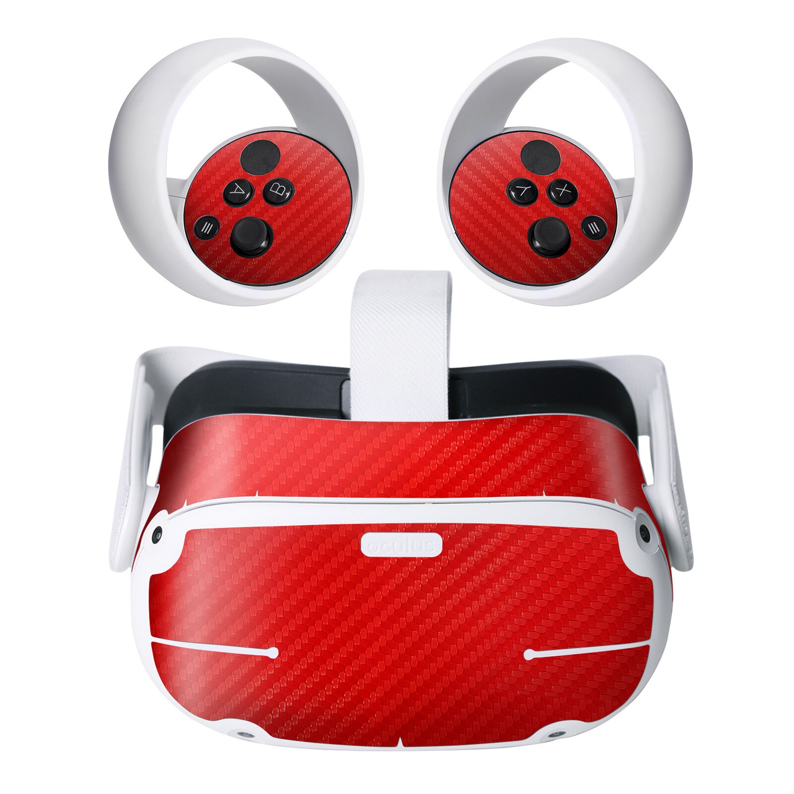 Voor Oculus Quest 2 Sticker Vr Bril Controller Hoofd Dragen 3D Somatosensorische Game Console Decoratieve Sticker: 14