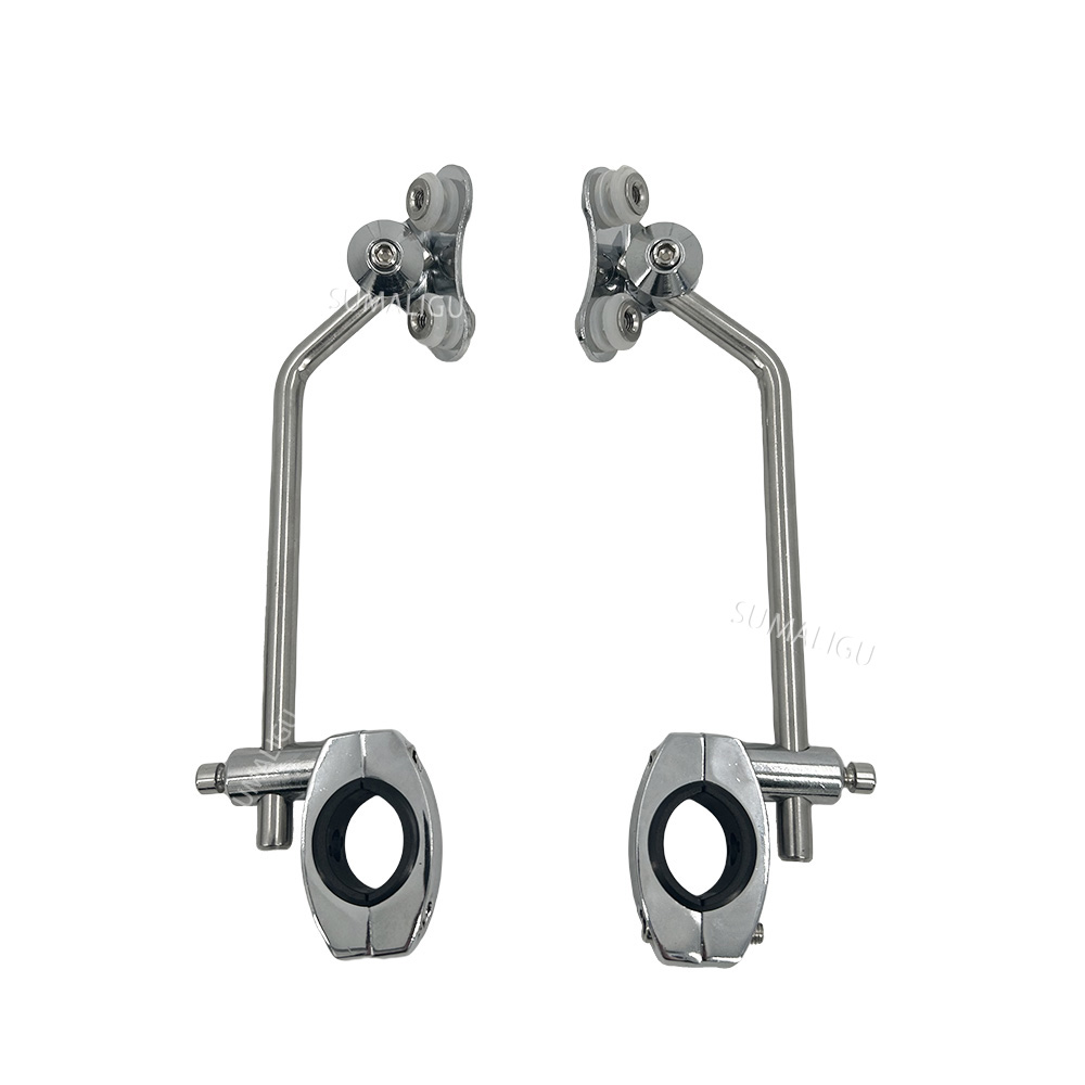 Motorcycle universal Metal windshield bracket Adjustable With 22MM 25MM 28MM Support Holder Standard Handleba