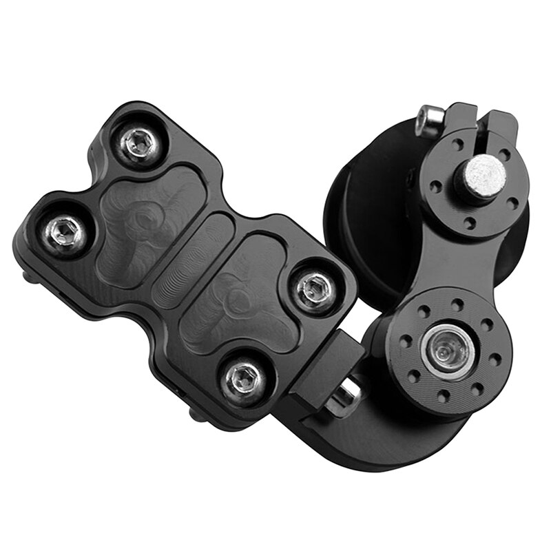 Universal Aluminum Motorcycle Chain Tensioner Portable Motorcycle Golden Aluminum Adjuster Chain Tensioner Bolt On Roller Tool
