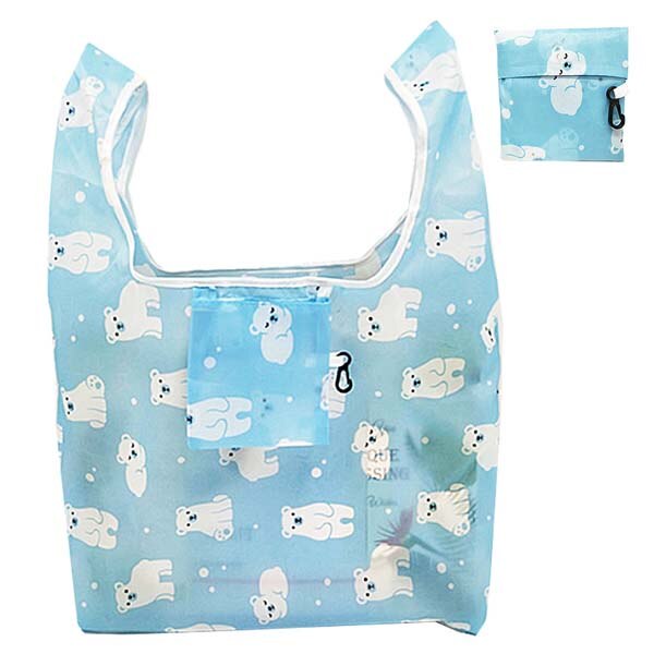 Taitettava Ostoskassi - Suuri Uudelleenkäytettävä Eko-kassi Polyesteriä - Casual Tote: Väri 17
