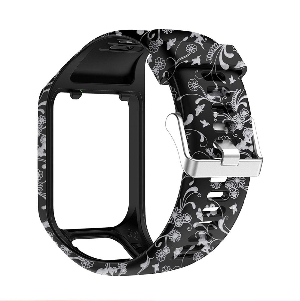 Silikon Ersatz Armband Uhr Band Strap Für TomTom Runner 2 3 Funken 3 GPS Sport Uhr Tom 2 3 Serie weiche Smart Band: Color 8