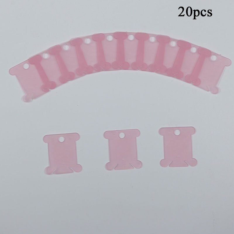 Cross Stitch Winding Board Sewing Thread Board Plastic Embroidery Tools Finishing Board Cable Management Board: pink4