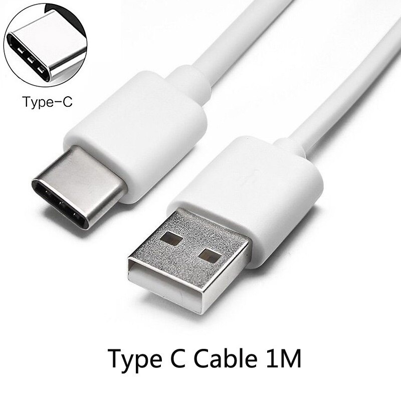 Usb Type C Snelle Opladen Lader Kabel Voor Lg V40 V30 V20 V10 G7 Google Pixel 3 Xl 2 Xl C Bq Aquaris X2 Pro X Pro Telefoon Oplader: Only Cable White