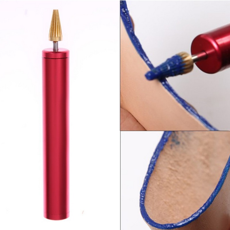 Newly Brass Top Edge Dye Roller Pen Applicator Oil Painting Making Leather Craft DIY Finisher Tool TE889