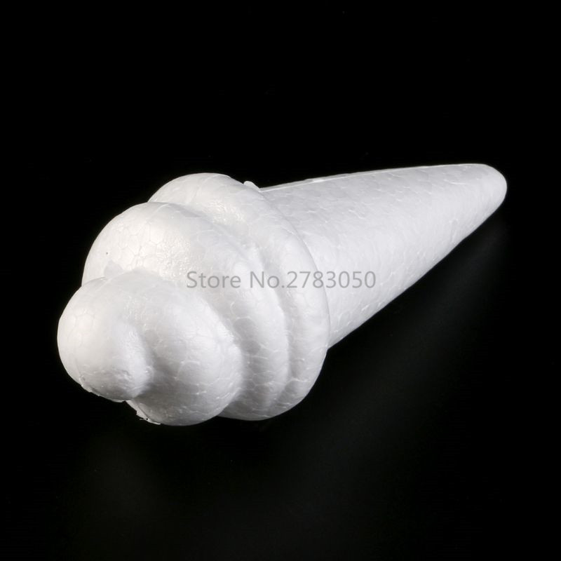 Dummy Styrofoam Foam Cake Dummy Modelling Ice Cream Shape Sugarcraft Flower Wedding Cake Shop Decoration DIY
