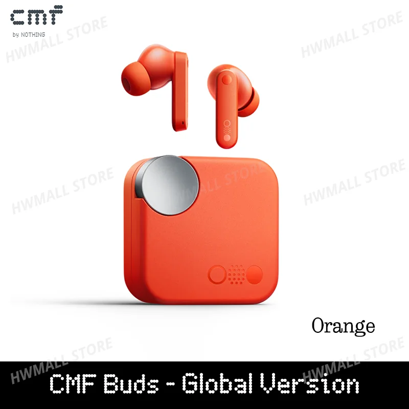 Globalna wersja CMF firmy Nothing Buds z aktywną redukcją szumów ANC o wartości 42 dB i trybem przezroczystości IP54 Bluetooth 5.3: green