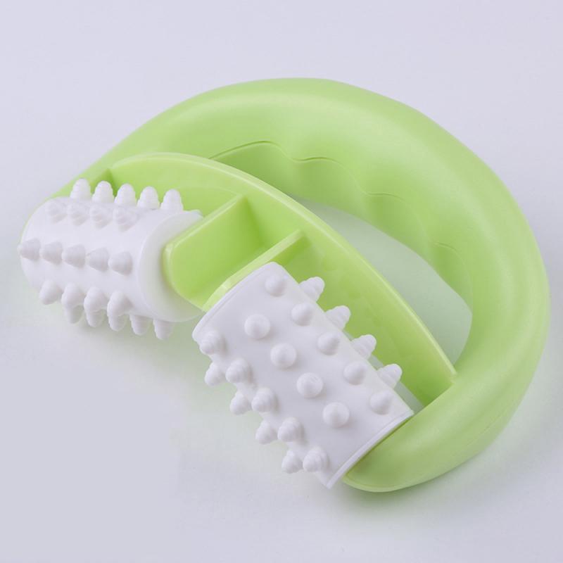 Handheld Full Body Anti Cellulite Massage Cell Roller Massager Mini Wheel Ball Foot Hand Body Neck Head Leg Back Pain Relief