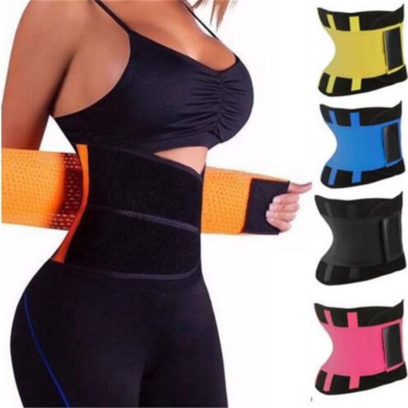 Home sportaccessoires dames taille korset buik gewichtsverlies body sculpting sportriemen workout gym riemen