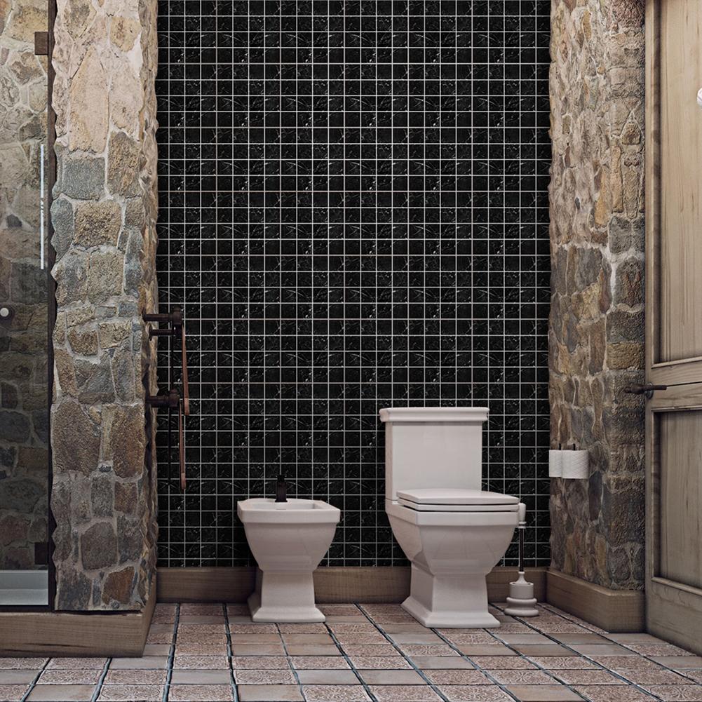 10 pièces carreaux imperméables mosaïque mur carrelage peler et coller auto-adhésif dosseret bricolage cuisine salle de bain maison autocollant mural