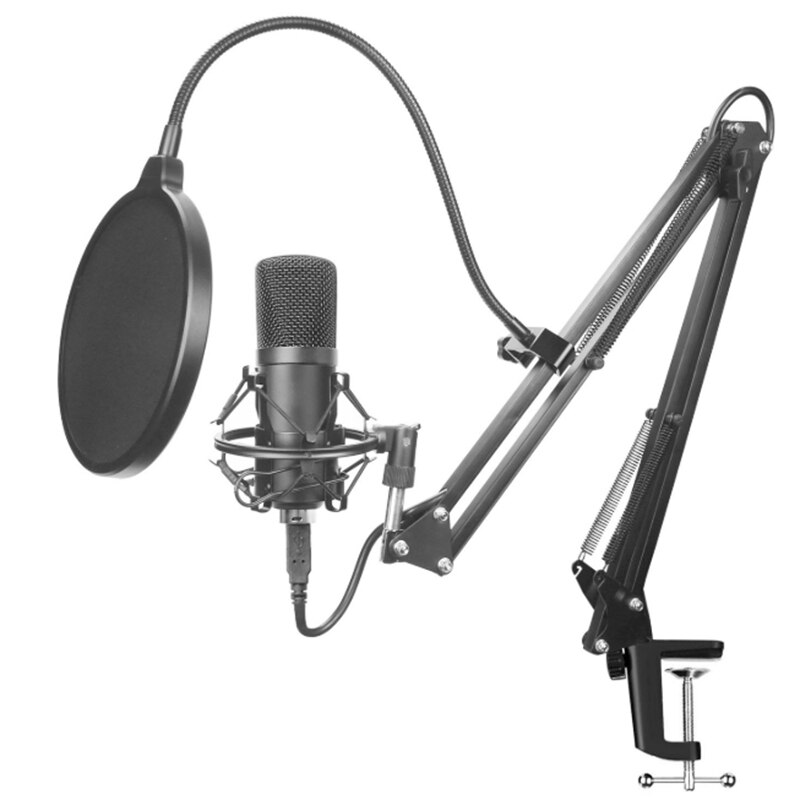 BM-800 Microphone Condenser Microphone 192KHz/24Bit High Sampling Rate Computer Microphone Set