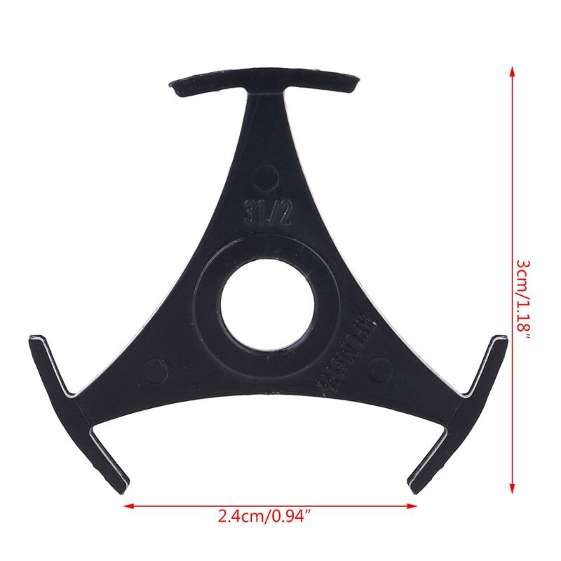 5 Pcs 45rpm Vinyl Record Centre-Hole Adapters Converter 7" Single Spindle Spiders Turntable Phonograph Accessories