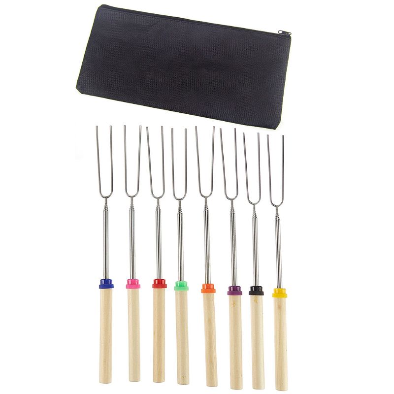 WALFOS Marshmallow roostervorken, telescopische