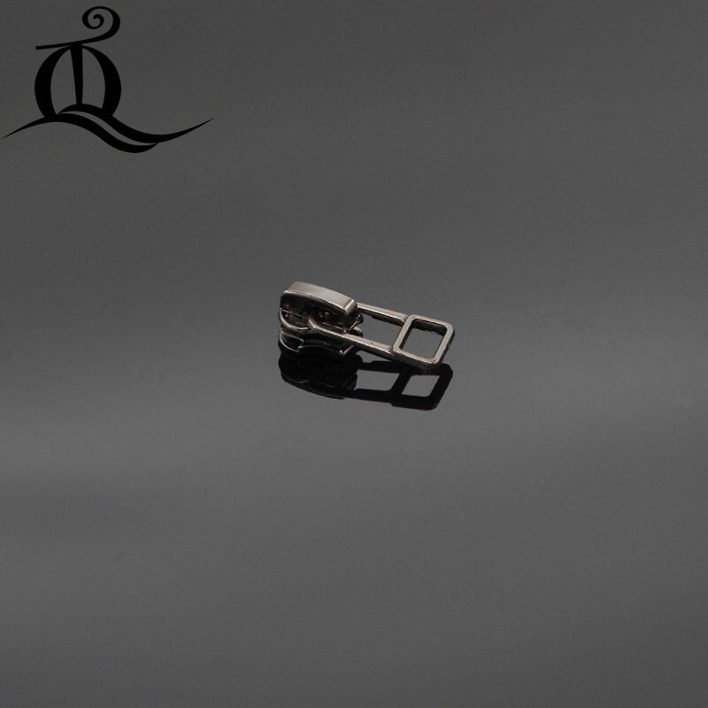 5 stücke 3 # mix perle zipper reparatur kits zipper pull Metall zipper slider,zipper kopf, Kleid, tasche und koffer zubehör, kleidung, b: 8