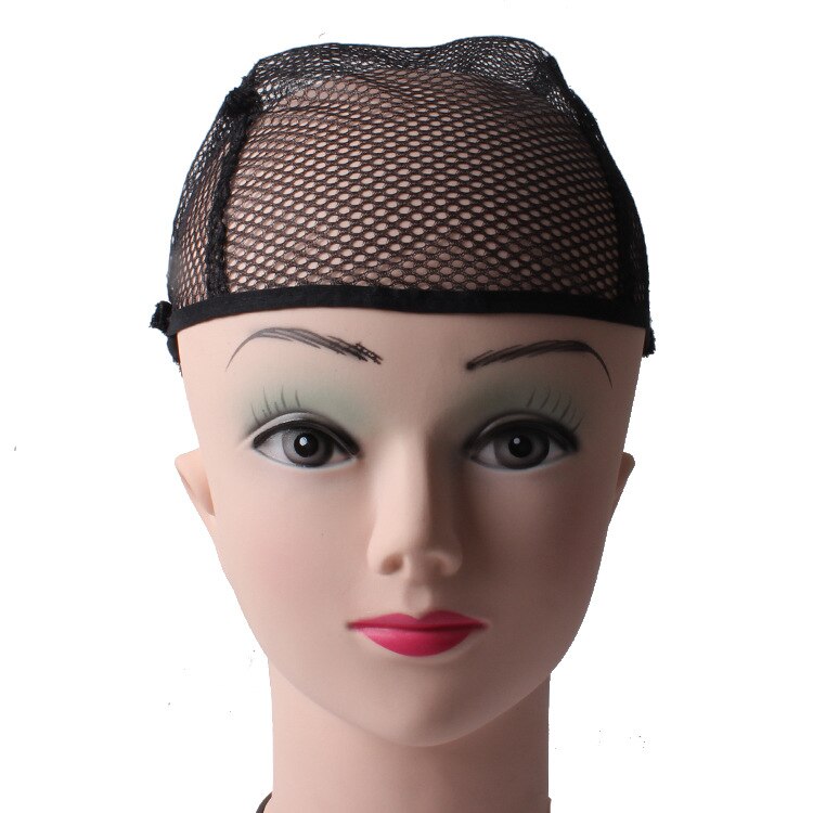Good Hairnets Mesh Weaving Black Wig Hair Net Making Caps Weaving Wig Cap & Hairnets 1pc