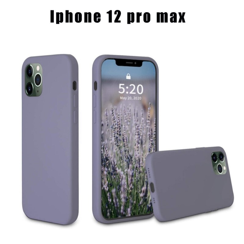 Siliconen Case Compatibel Met Iphone 12 Mini Iphone 12 Iphone 12 Pro Iphone 12 Pro Max: C