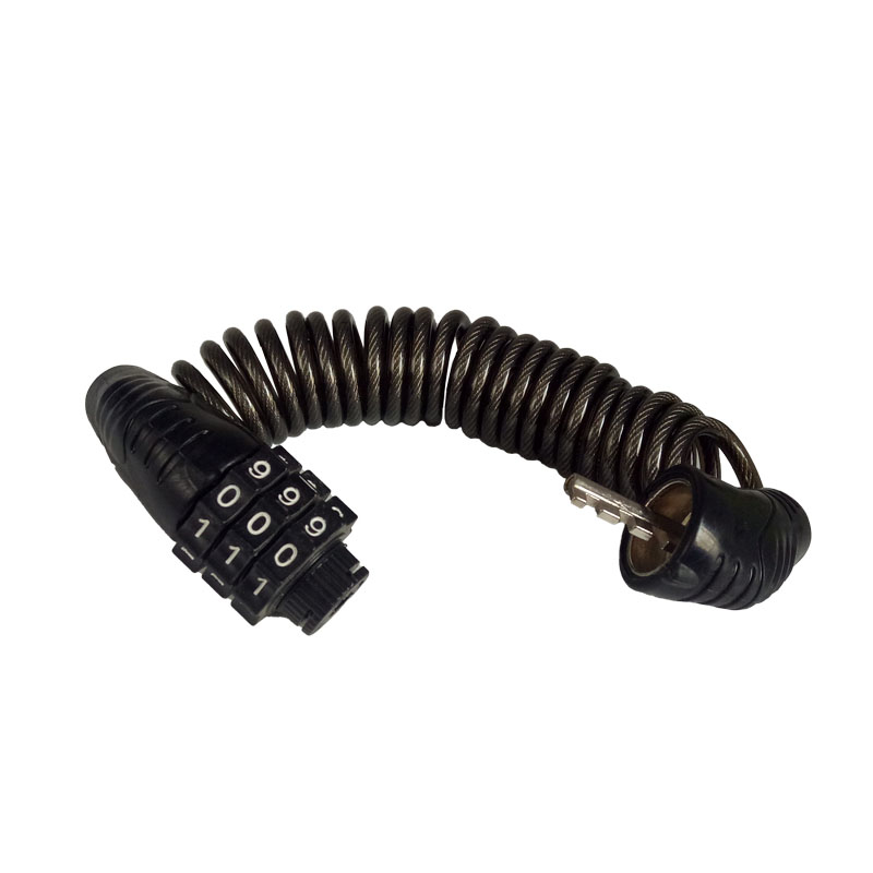 Motorcycle Helmet Lock Cable Lock Thickened Steel Cable Tough Combination 3 Digit Password Helmet Saddle Wheels Luggage Lock