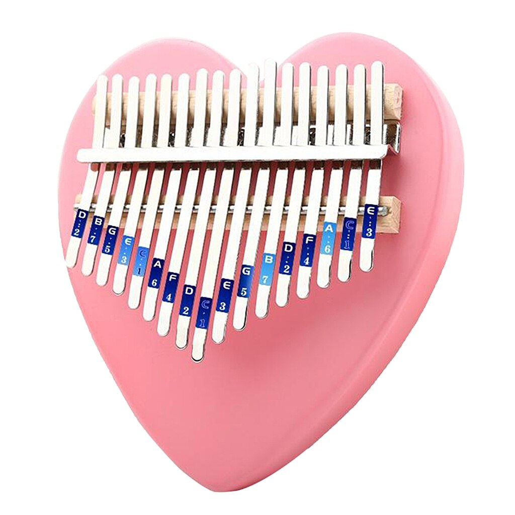 17 Toetsen Kalimba Vinger Musical Draagbare Duim Piano Mbira Instrument Duim Harp Piano Paddestoel Gecko Kalimba