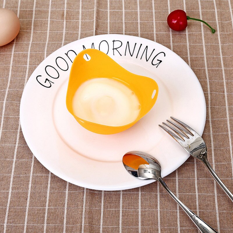 Flexibla äggpåsar köksverktygsresistent silikonäggskopp för matkvalitet, passar köksredskap, ångkokare mikrovågsugn