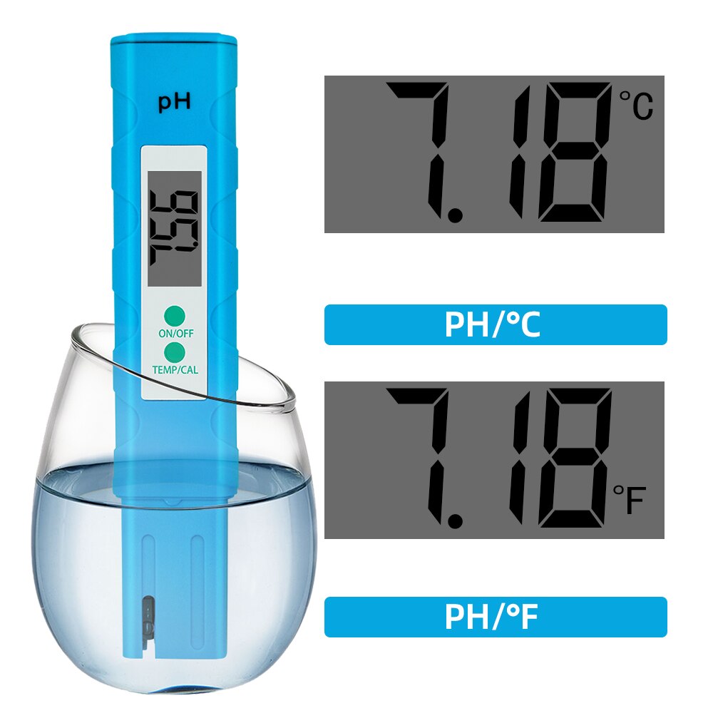 Digital PH Meter LCD Pocket Pen PH electrode High Accuracy 0.01 for Aquarium Pool Water Monitor PH Tester 40% off