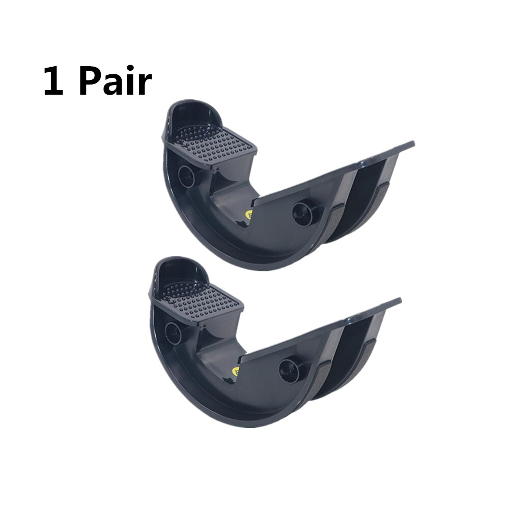1/2pcs Stretching board oblique pedal standing stovepipe artifact home hamstring stretcher skinny leg yoga fitness foot pedal: Black 2pcs