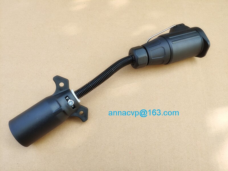 CVP trailer plug adapter 13 pin trailer socket to 7 pin RV blade plug connector plug trailer boat truck trailer parts