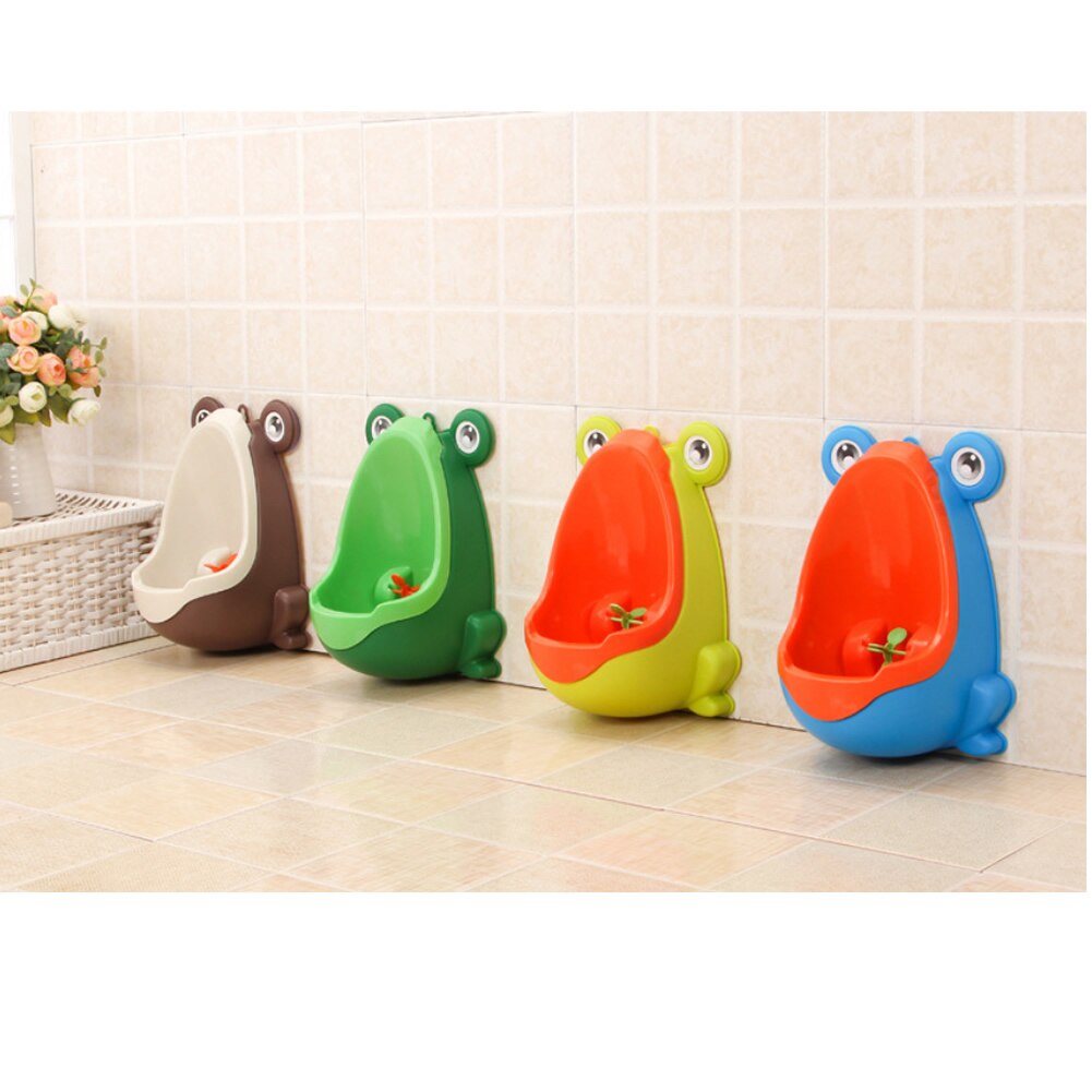 Frosch Kunststoff Baby Jungen freundlicher Pee Töpfchen Toilette Ausbildung Kinder Urinal Badezimmer