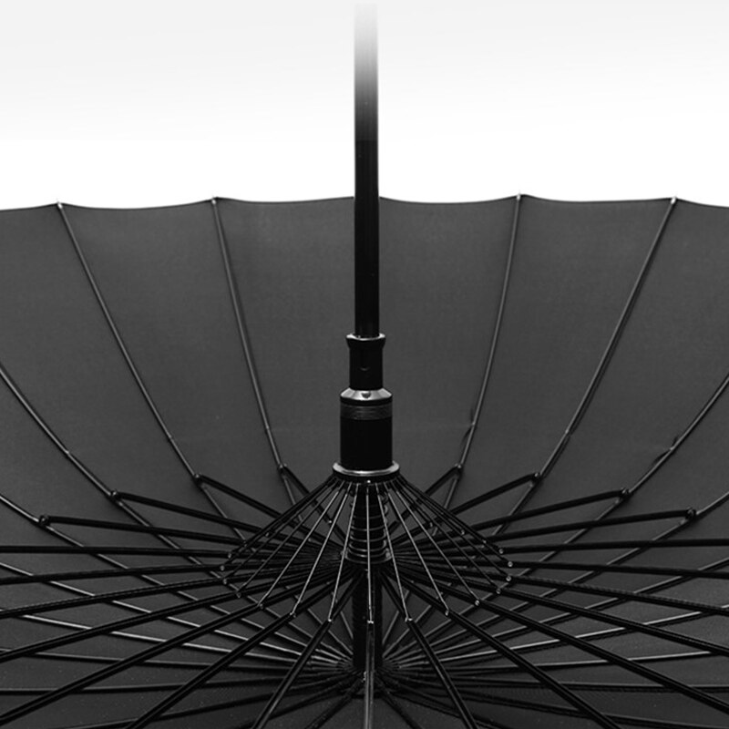 Samurai Style Umbrella Black Katana Umbrella Umbrellas for Rain and Sun Straight Umbrella Sunshade Parasol Long-handle