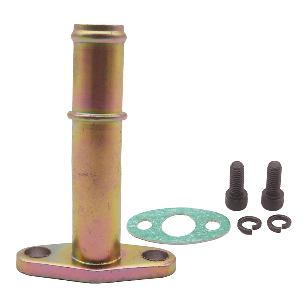 CNC Alloy Turbo Oil Drain Return Flange For Barb B... Grandado