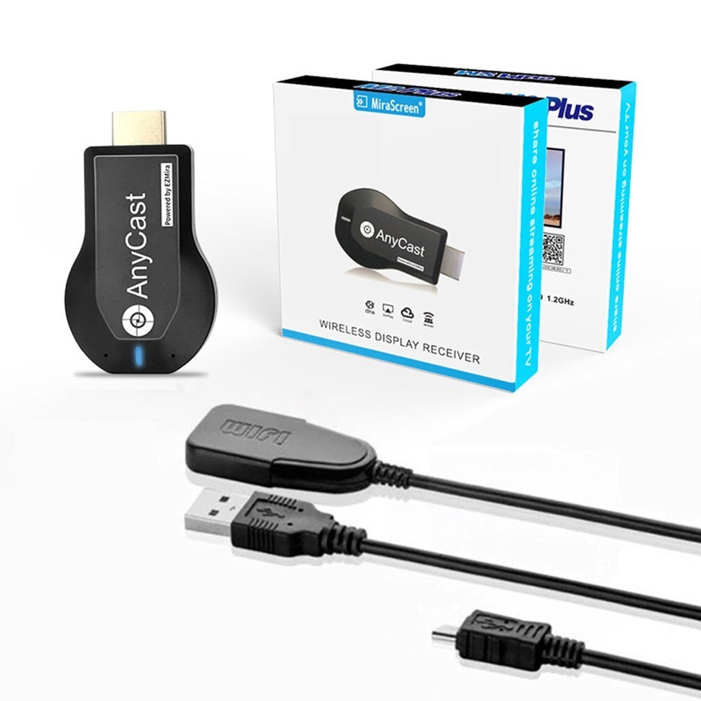 Anycast M100 2.4G/M2 Tv Stick Smart Tv Dongle Draadloze Ontvanger Dlna Airplay Miracast Hetzelfde Scherm Apparaat 2 anycast Voor Mobiele Tv