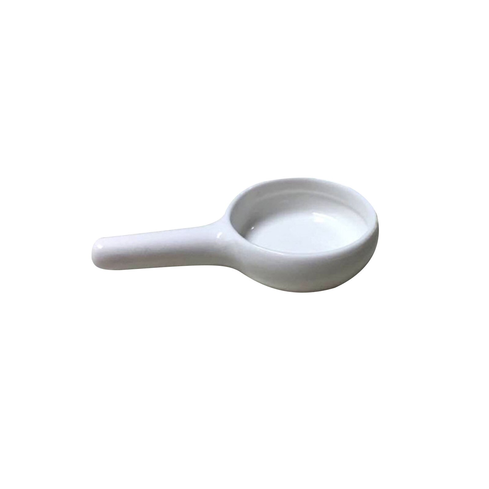 Ceramic Candlestick Mini Portable Incense Holder Candle Stand with Handle for Home Coffee Shop White: Default Title