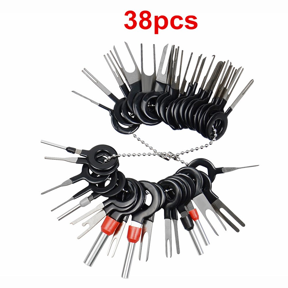 Car Terminal Removal Kit Wiring Crimp Connector Pin Extractor Puller Terminal Repair Tools Wire Terminal Kit