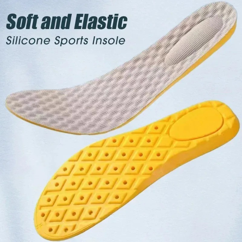 Latex Erinnerung Schaum Einlegesohlen für Frauen Männer Weiche Fuß Unterstützung Schuh Pads Sport Einlegesohle Fußpflege Einsatz Kissen Orthopädische Schuhe Pad