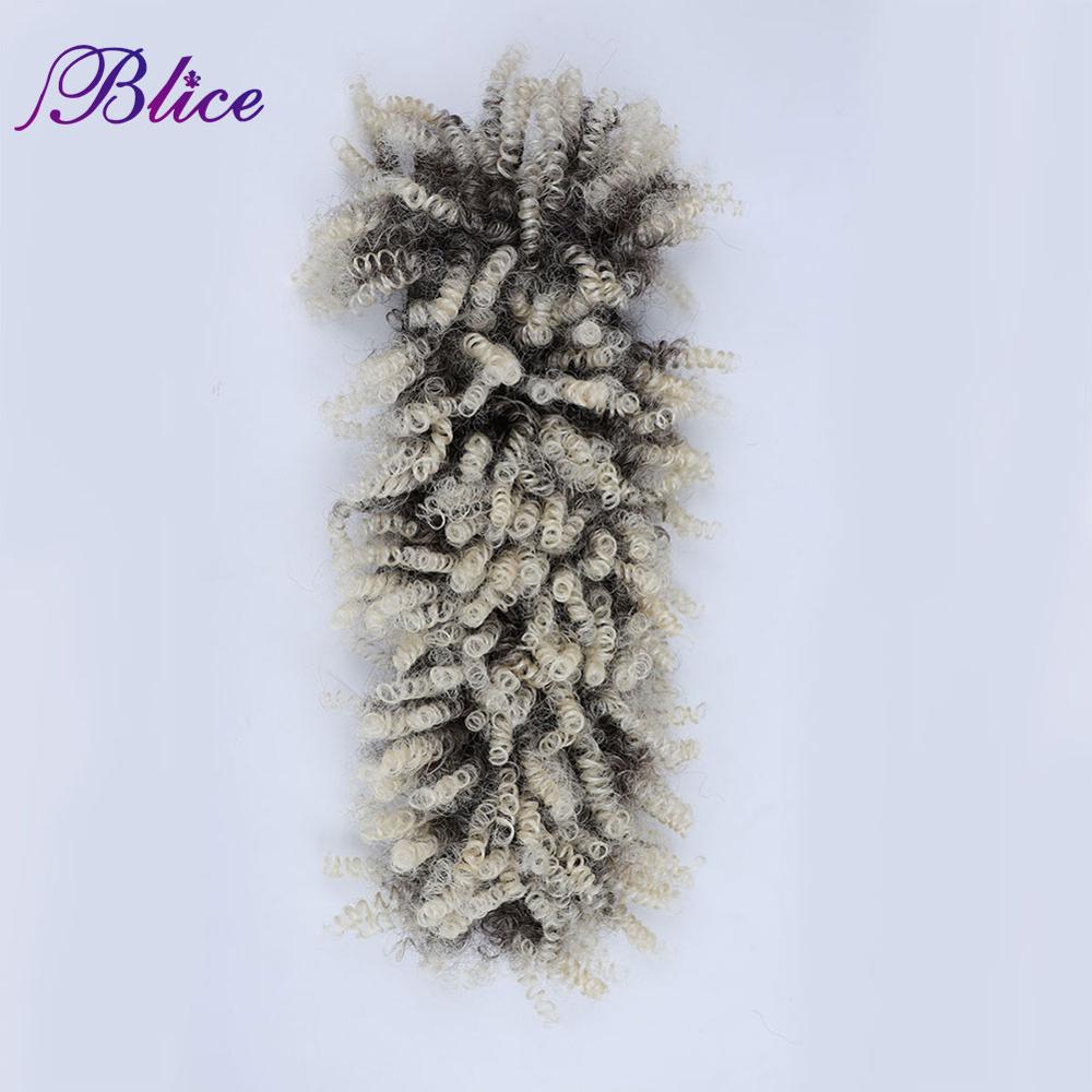 Blice – perruque Mohawk synthétique bouclée, bouffante haute, Chignon devant à derrière, courte, Punk, pour femmes, 90 pouces: 4  613