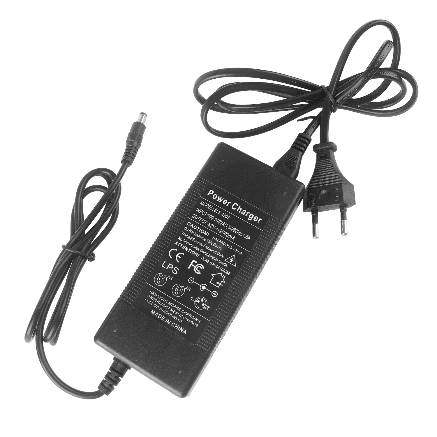 42v 2a scooter batterioplader strømforsyning adapt... – Grandado