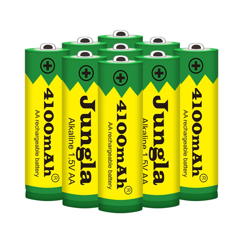 2 ~ 20 stks/partij AA oplaadbare batterij 4100mah 1.5V Alkaline Oplaadbare batery voor led licht speelgoed mp3