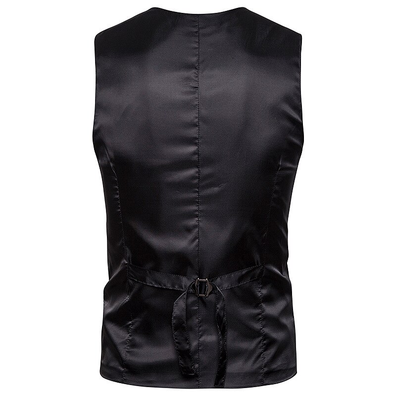 Mærke slim fit dobbeltradet jakkesæt vest mænd gilet paisley vest vest mænd business bryllup banket kjole veste