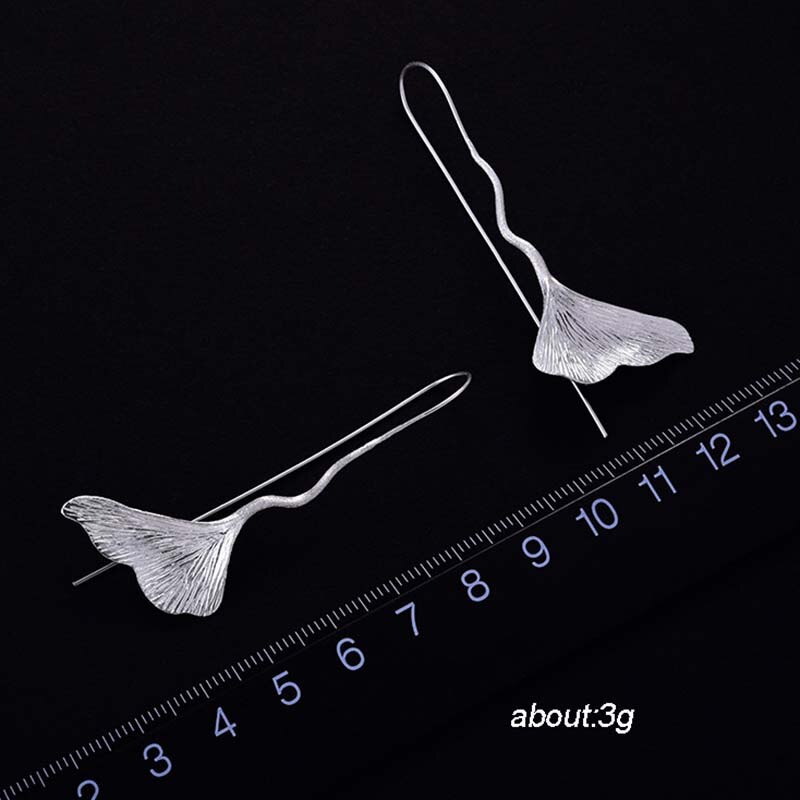 Ginkgo Leaf Shape Earrings For Women Geometric Dangle Leaf Trendy Bohemia Earrings Jewelry Accessories