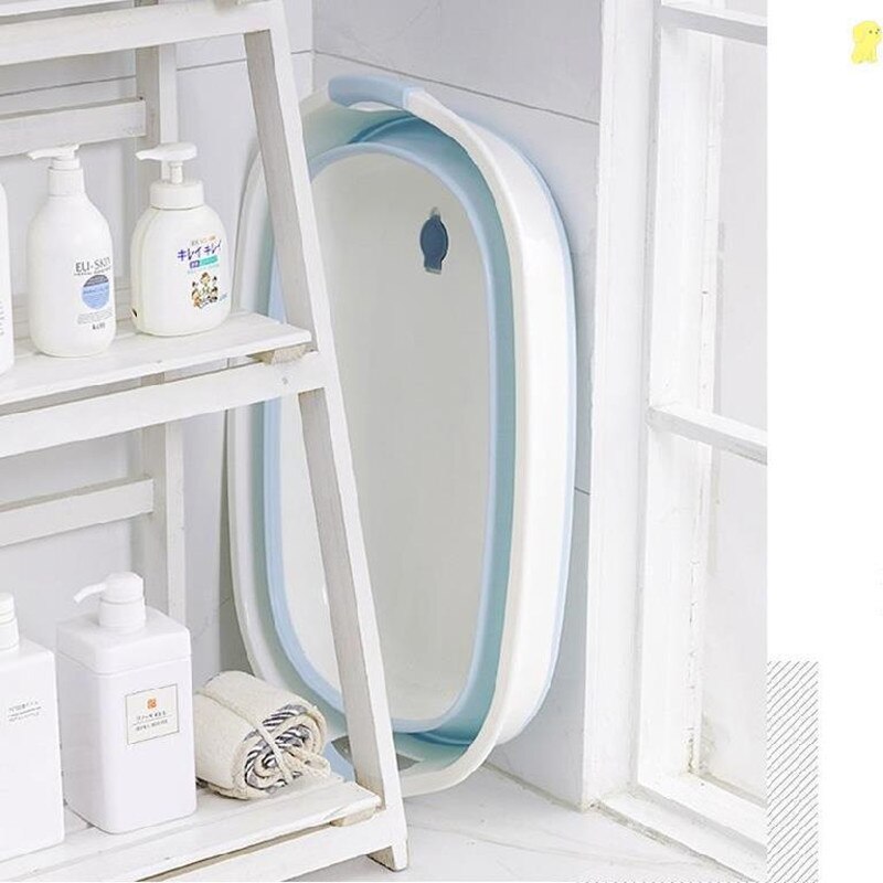 Bañera plegable para ducha de bebé, bañera portátil para mascotas, accesorios de seguridad, cesta de almacenamiento