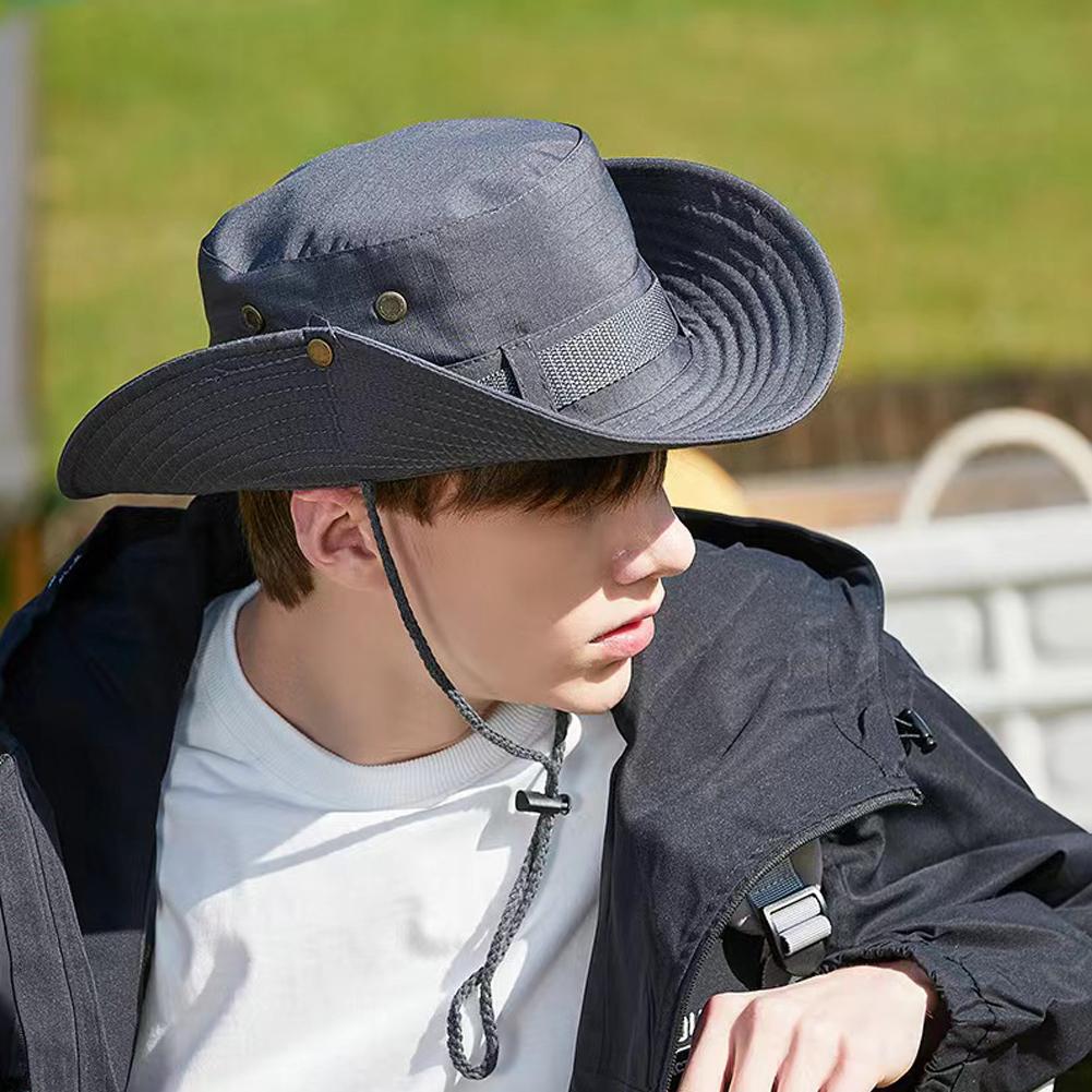 draussen Sport Wandern Camping Sonnenschutz Hütte UV Schutz Gesicht Sonnenschutz Kappe Visier Eimer Hütte Fischer Hütte