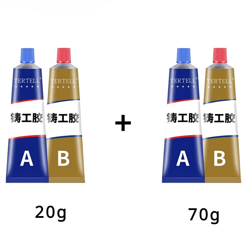 Superstarker UV-Kleber aus Metall, A+B-Kleber, Gussklebstoff, Dichtstoff, Kunststoff, Schweißen, Sekundenkleber, wasserdicht, Epoxidharz-Klebstoffe: Blau