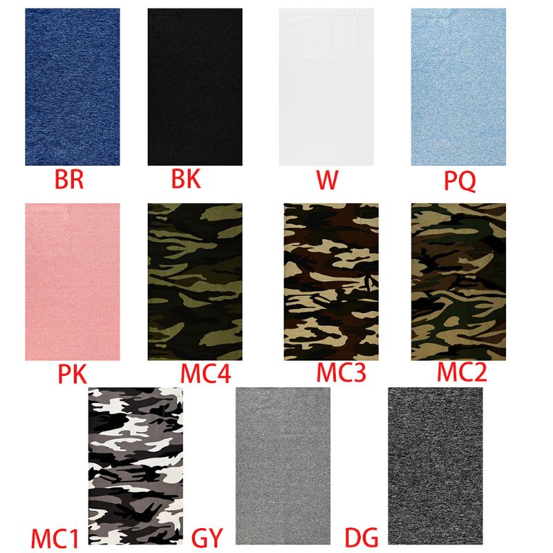 Unisex Neck Gaiter Scarf with Filter Pocket Tube Bandana Motorcycle Half Face Cover Outdoor Cycling Sunscreen Magic Mask
