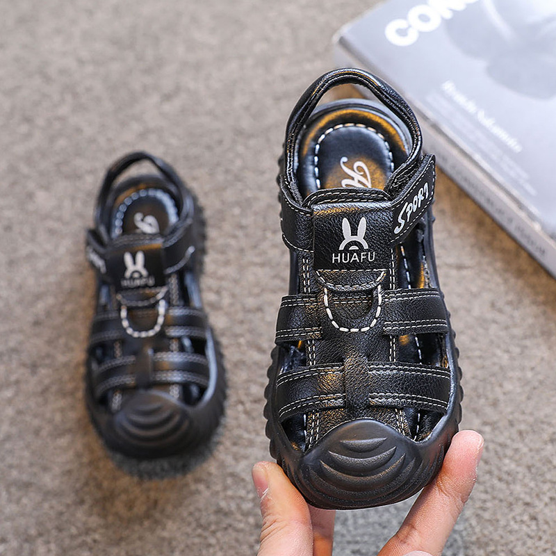Summer Anti-kick Toddler Shoes Boys and Girls Casual Shoes Unisex Summer Kids Shoes Boys Sandals Children's Baby Shoes: B / CN Size 24