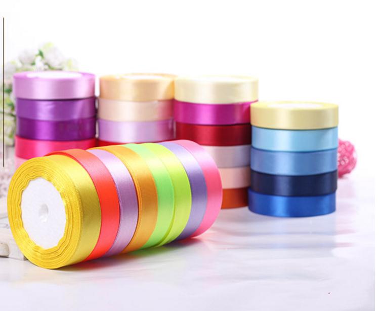Corde d&#39;emballage en couleur 22m, largeur 4cm, ruban, cerclage de ballon, gif t, corde de fleurs, sangle lisse et brillante