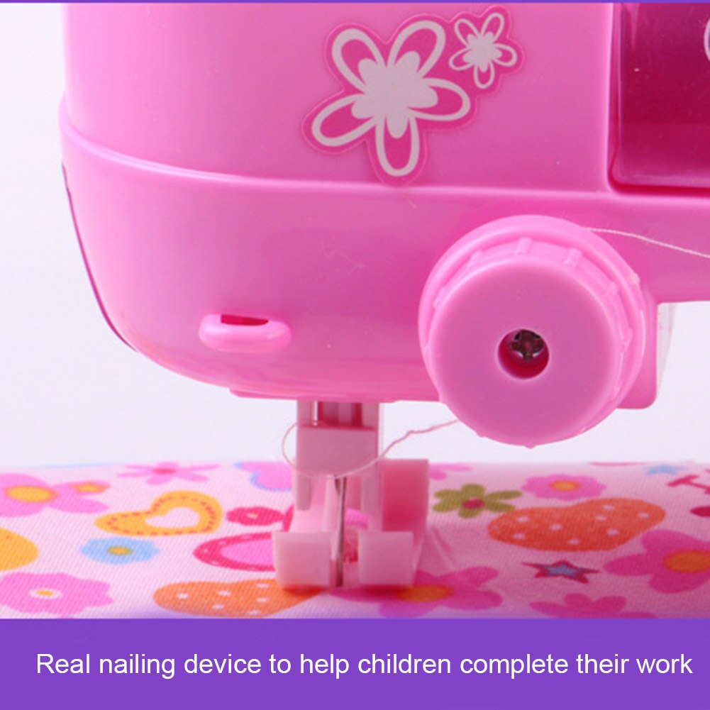 Children Sewing Machine Small Electric Kids Sewing Machine Home Toys Set 66CY