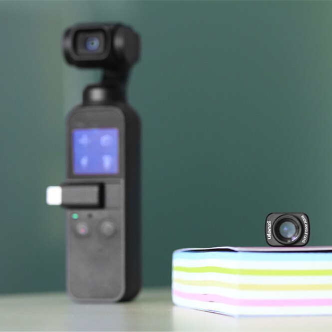 Ulanzi OP-6 10X Struttura Magnetica Obiettivo Macro per DJI OSMO Tasca Giunto Cardanico Della Macchina Fotografica A Più Strati di Vetro Ottico Giunto Cardanico Accessori