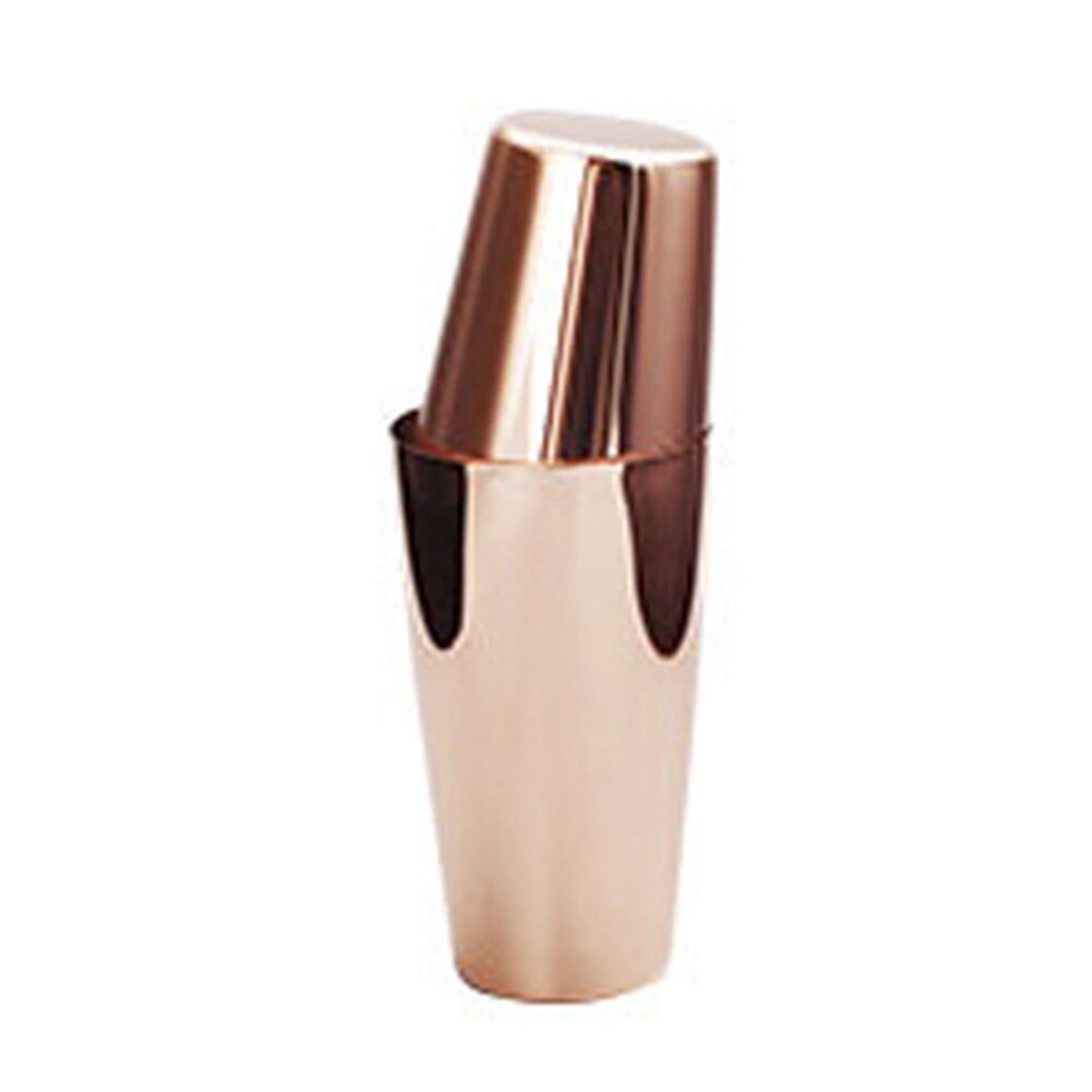 Easy Clean Copper Plating Stainless Steel Durable Bar Bartender Light Weight Boston Shaker